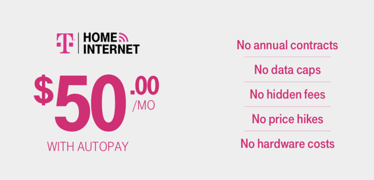 T Mobile Home Internet Deals